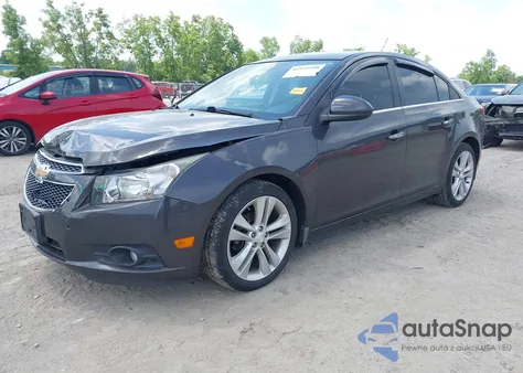 2014 Chevrolet Cruze Ltz from USA, damaged, VIN 1G1PG5SB4E7220710